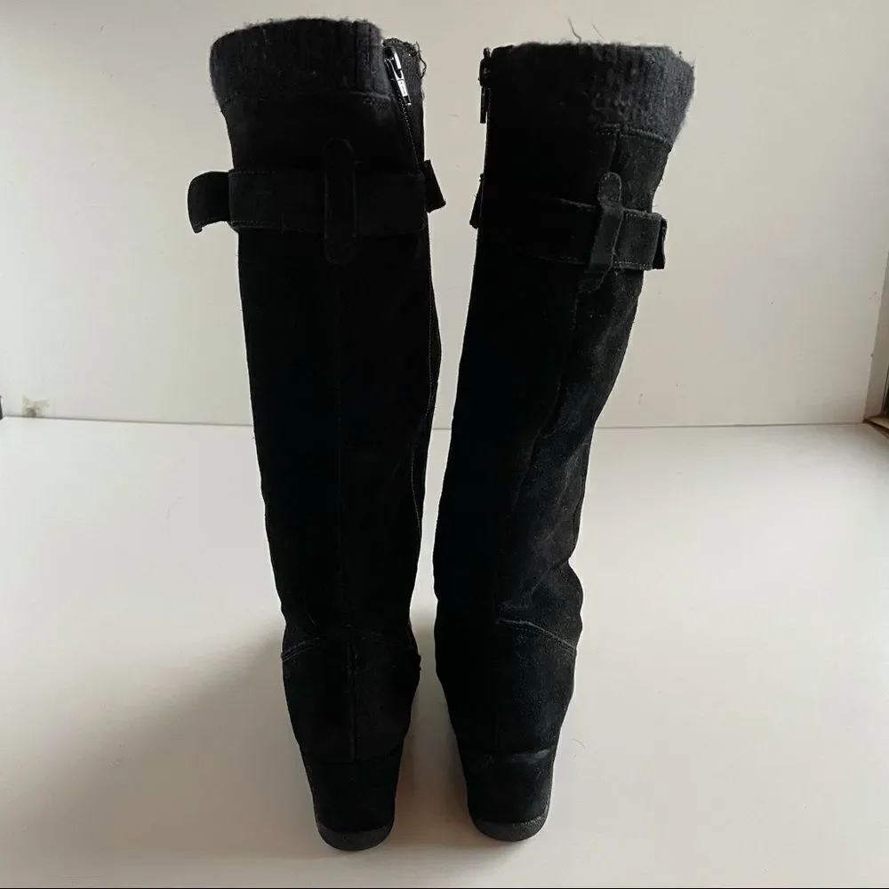 boc black suede